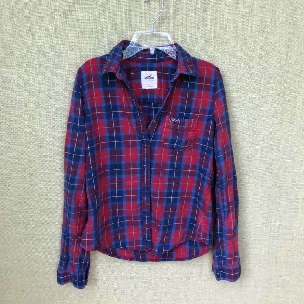 Hollister Flannel Button Down Shirt